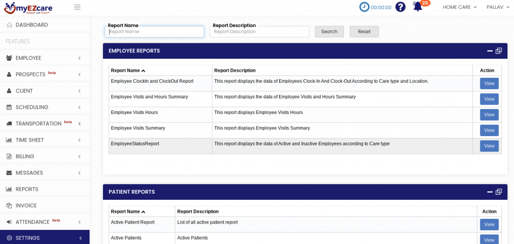 Homecare & Adult Day Care Reporting Software